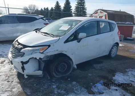 2015 Nissan Versa Note S (Sr)/S Plus/Sl/Sr/Sv from USA, damaged, VIN 3N1CE2CP2FL395008